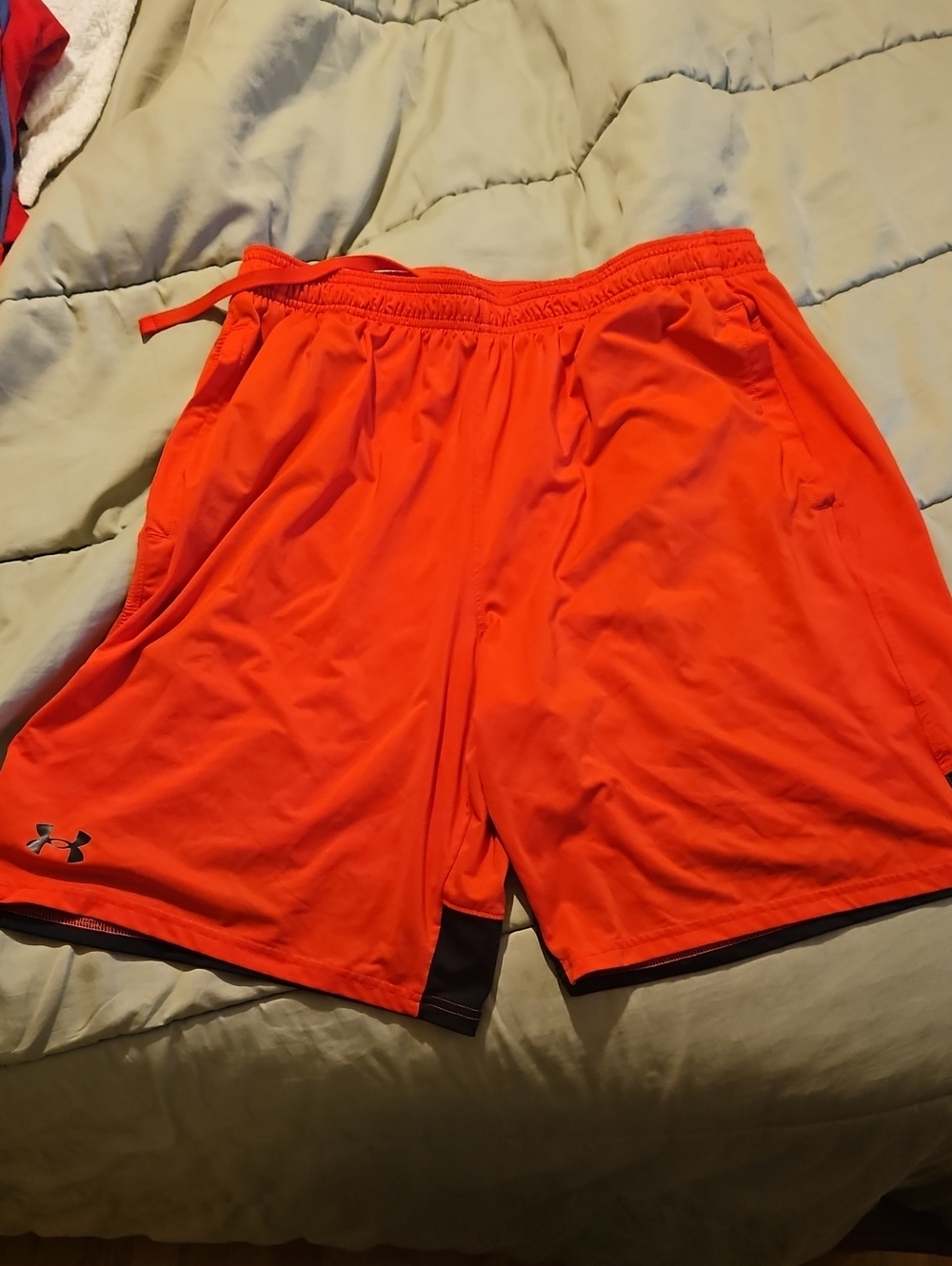 Under Armour Mens Xl Shorts Red